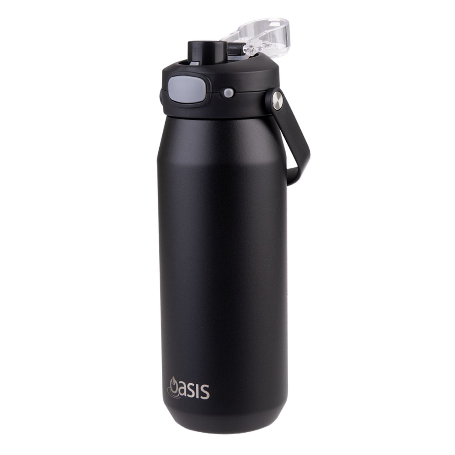 Oasis Ceramic Stainless Steel Triple Wall Capri Quick Release Drink Bottle 750ML