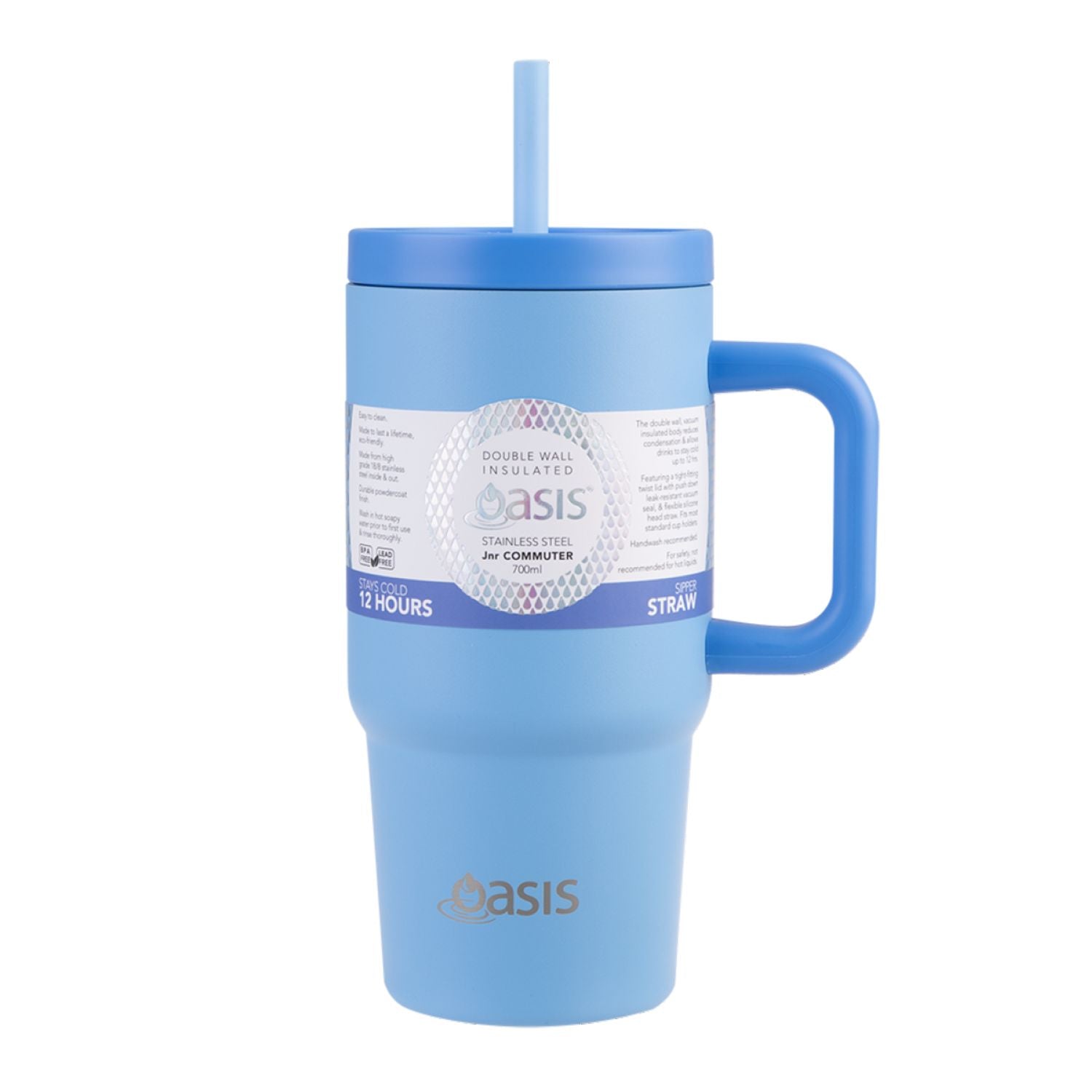 Oasis Stainless Steel Insulated Mini Commuter Travel Tumbler 700ML