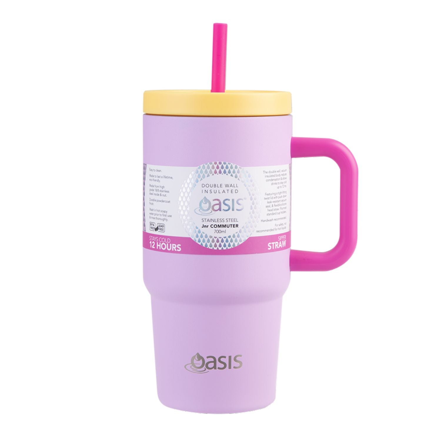 Oasis Stainless Steel Insulated Mini Commuter Travel Tumbler 700ML