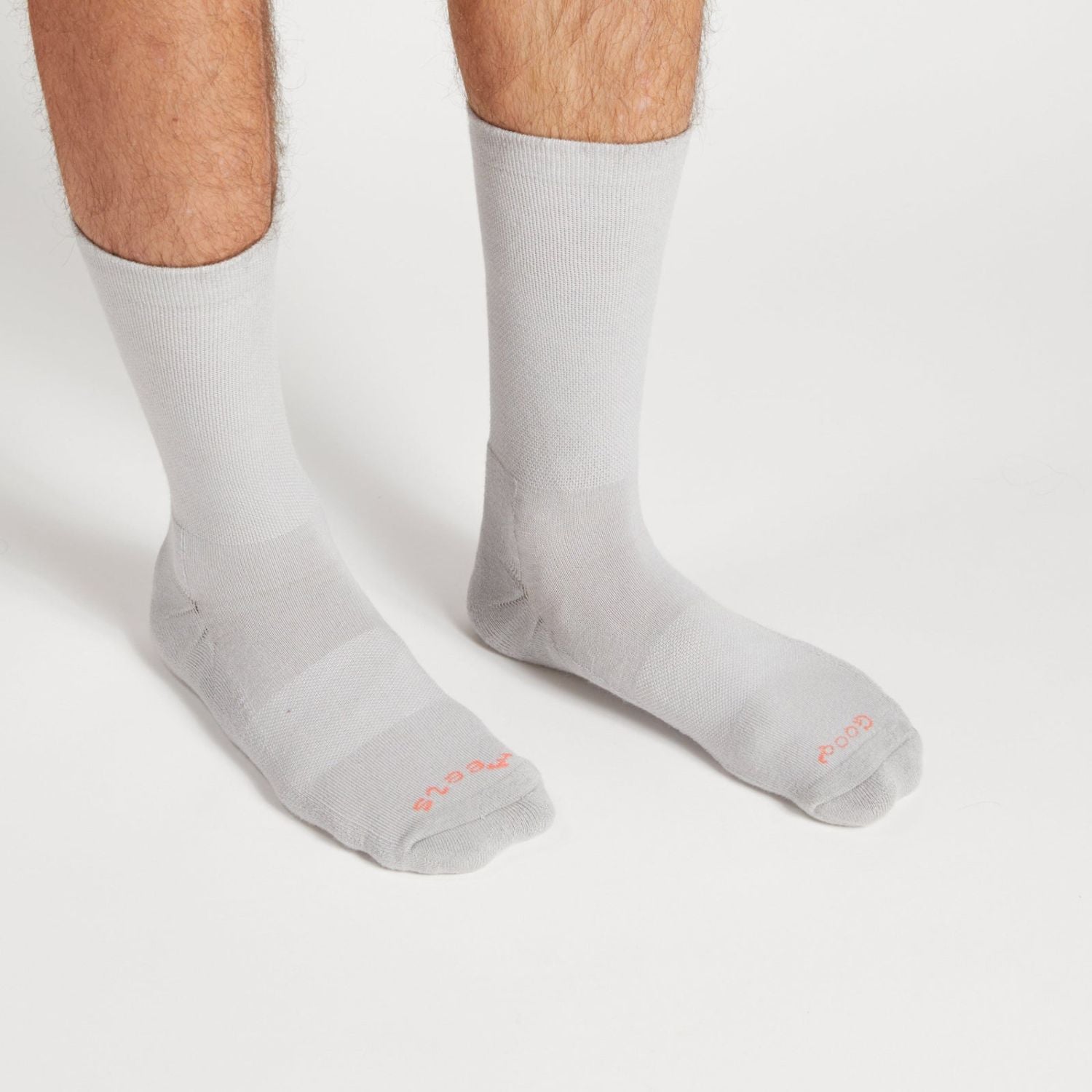 Paire Merino Wool-Blend Calf Sock (Fog)