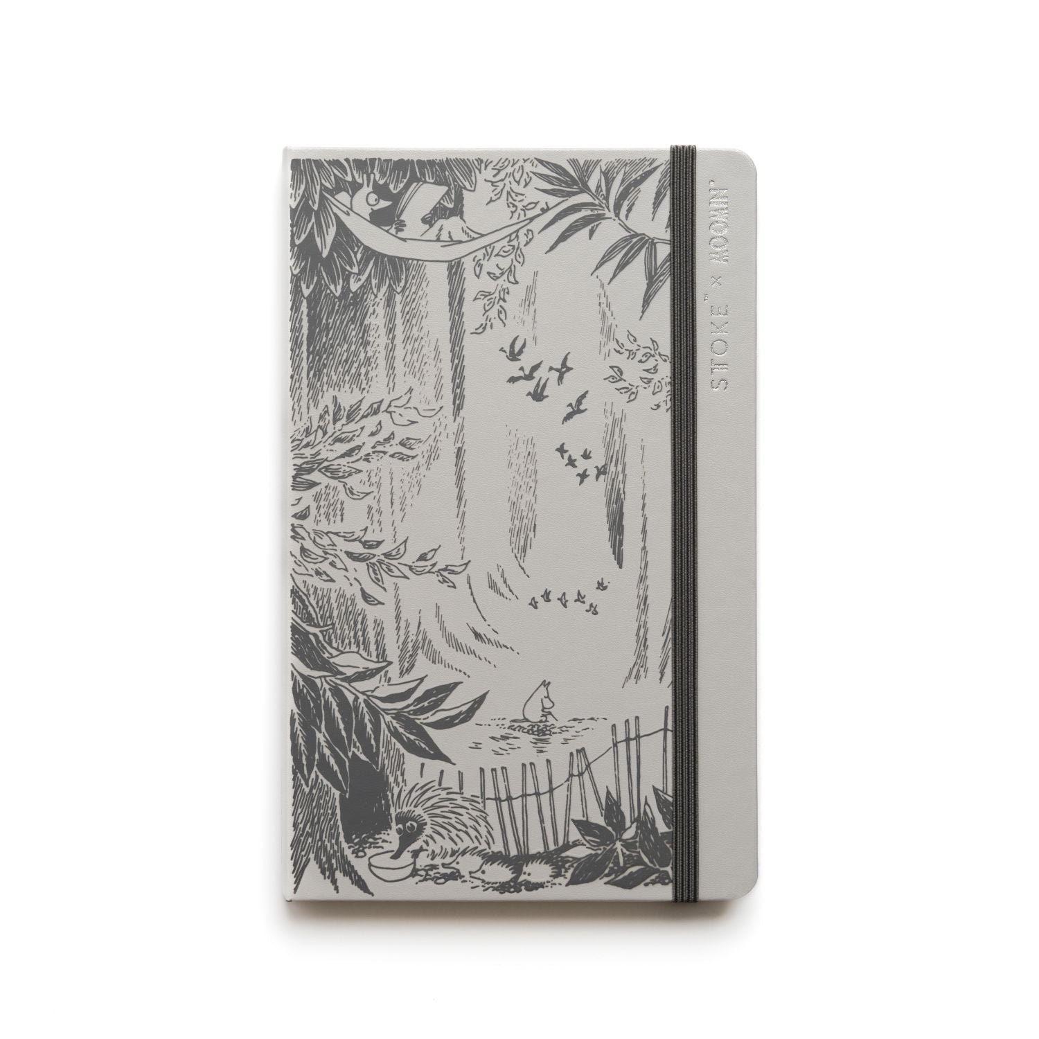 Sttoke Moomin Moleskine Notebook And 16Oz Cup Bundle Set - A Moment To Pause