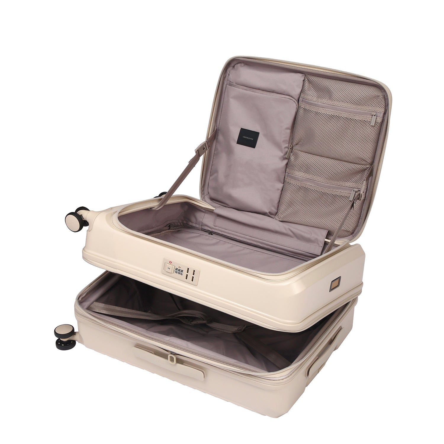 CROSSING INVI 25" Medium Expandable Luggage With Front & Middle Access V3