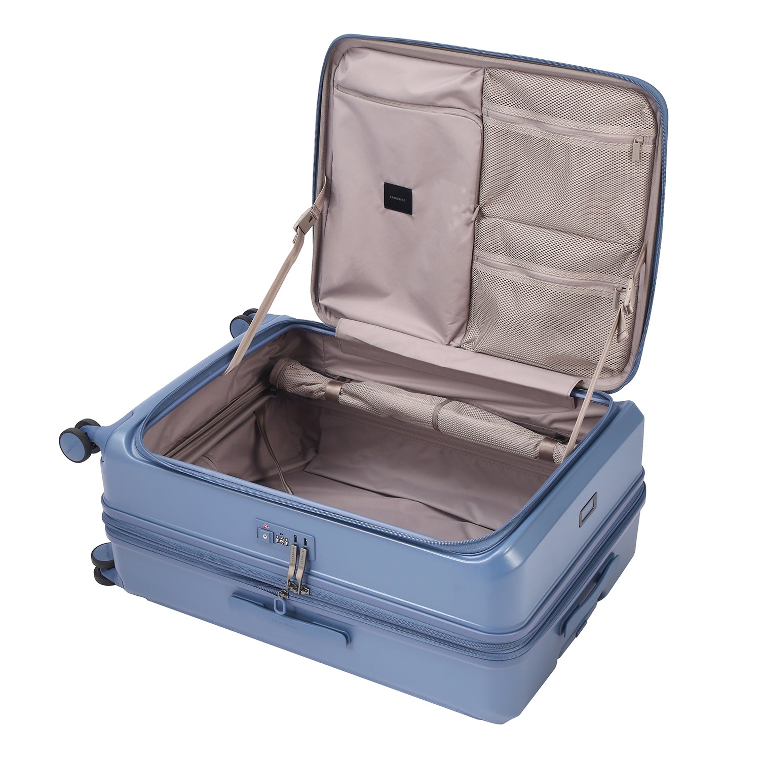 CROSSING INVI 30" Large Expandable Luggage With Front & Middle Access V3