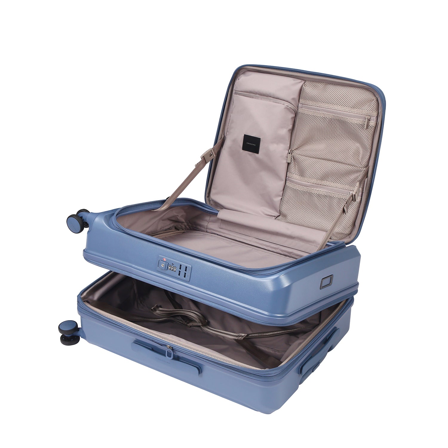 CROSSING INVI 25" Medium Expandable Luggage With Front & Middle Access V3