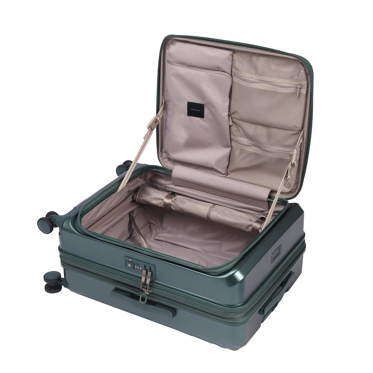 CROSSING INVI 25" Medium Expandable Luggage With Front & Middle Access V3