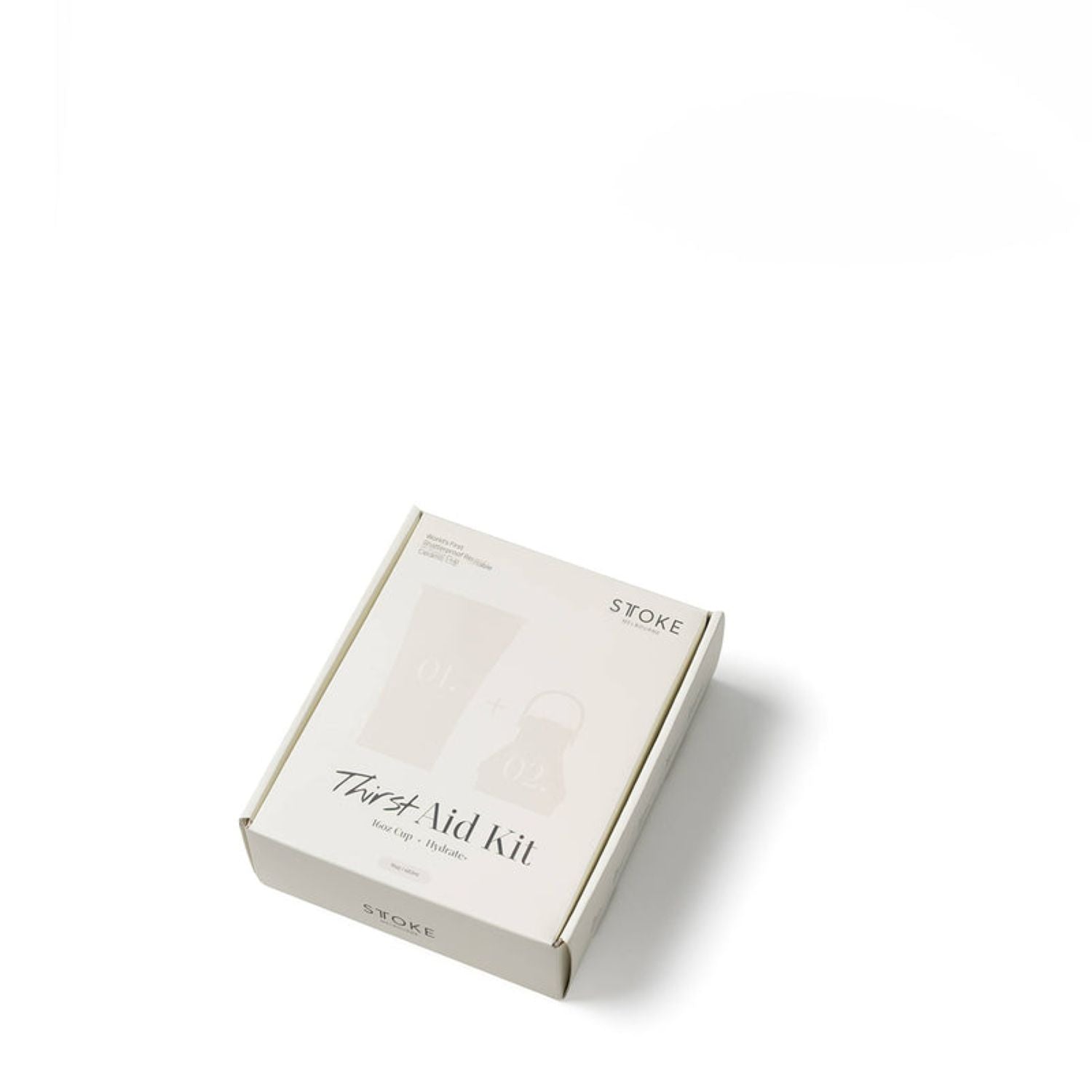 Sttoke Leakproof Ceramic Insulated Thirst Aid Kit Cup With Hydrate + 16Oz