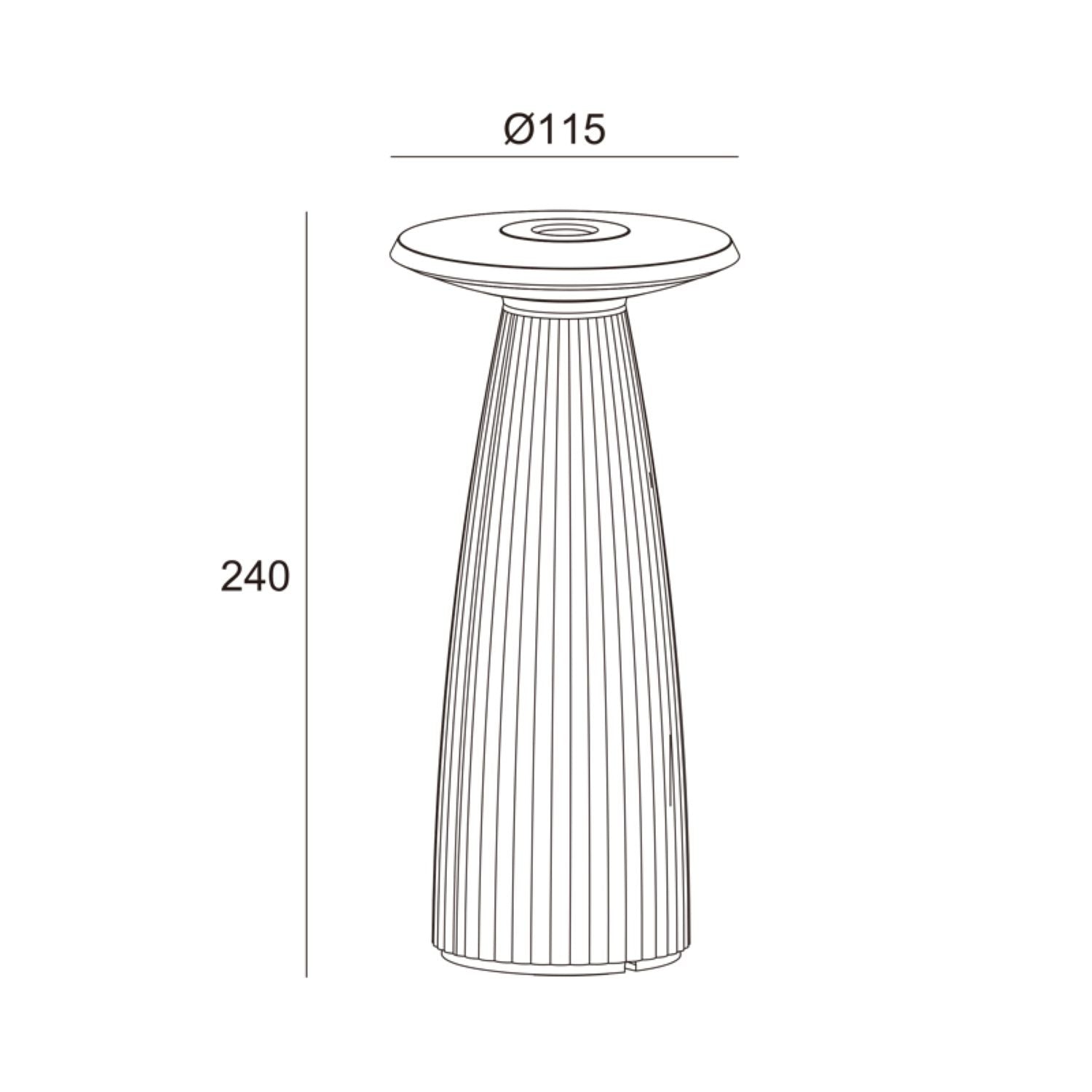 Ubiqua Flora With 140 Lumens - 2.2W 5V Power