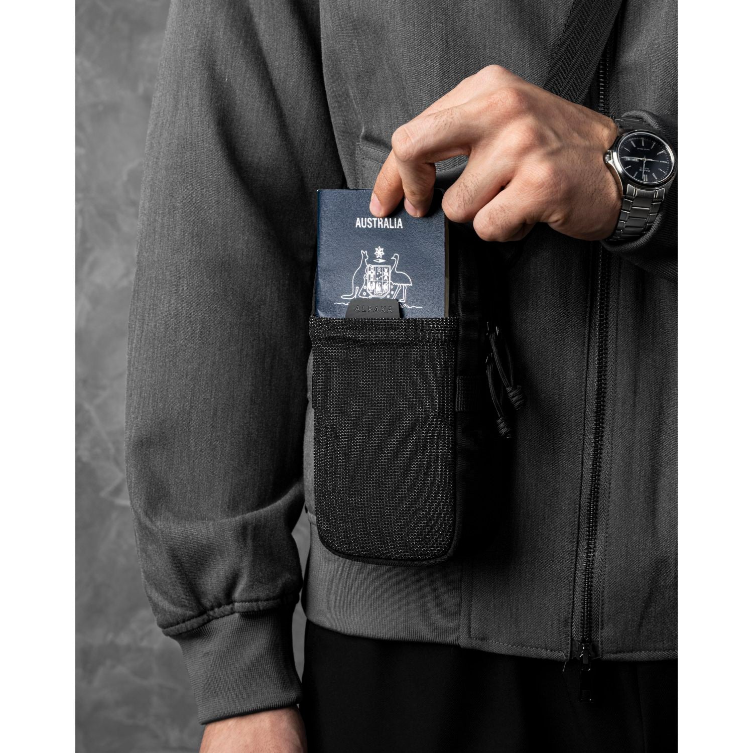 ALPAKA Modular Shoulder Pocket Max Nylon Washed