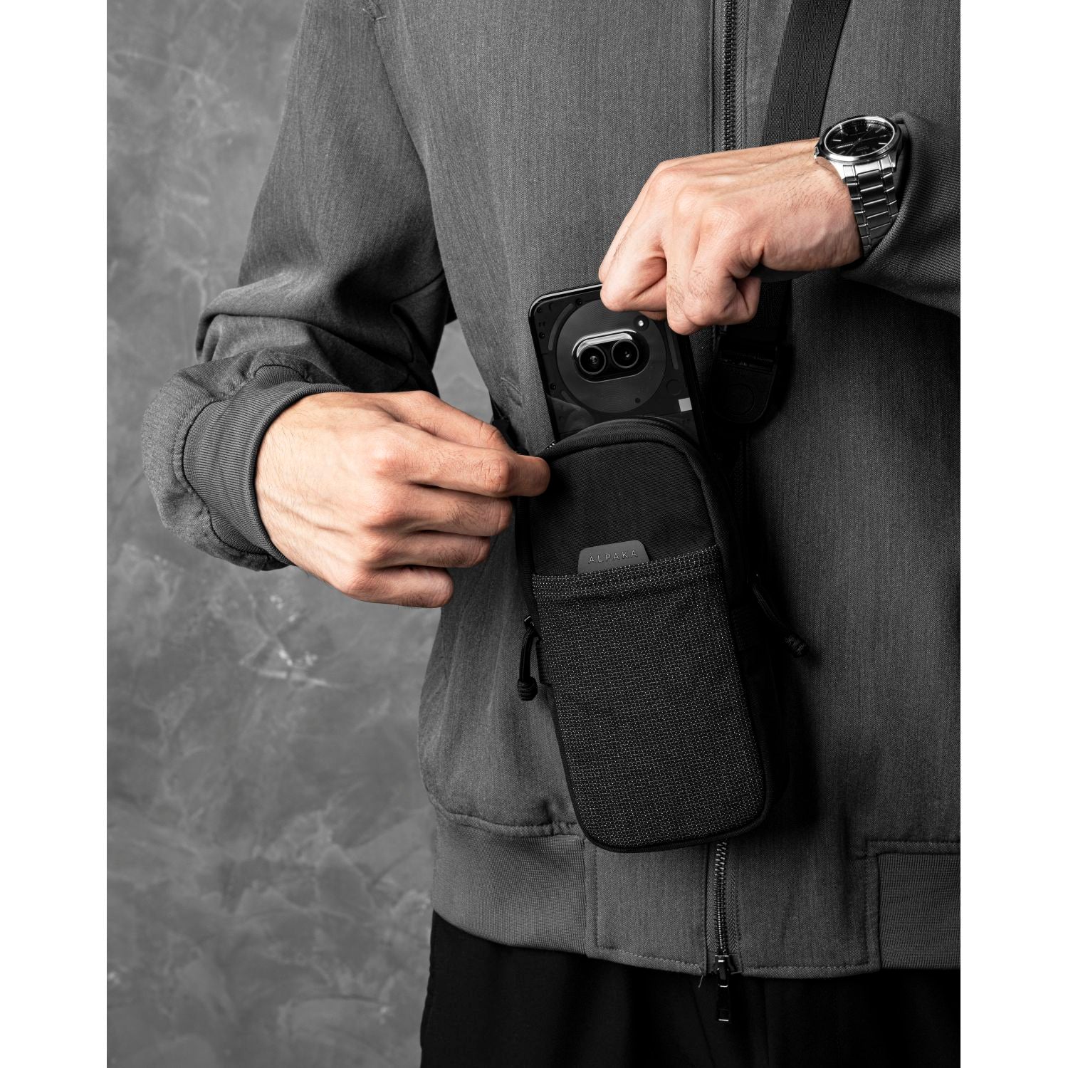 ALPAKA Modular Shoulder Pocket Max Nylon Washed