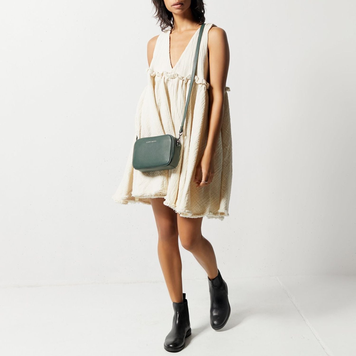 Status Anxiety Plunder Italian Leather Crossbody