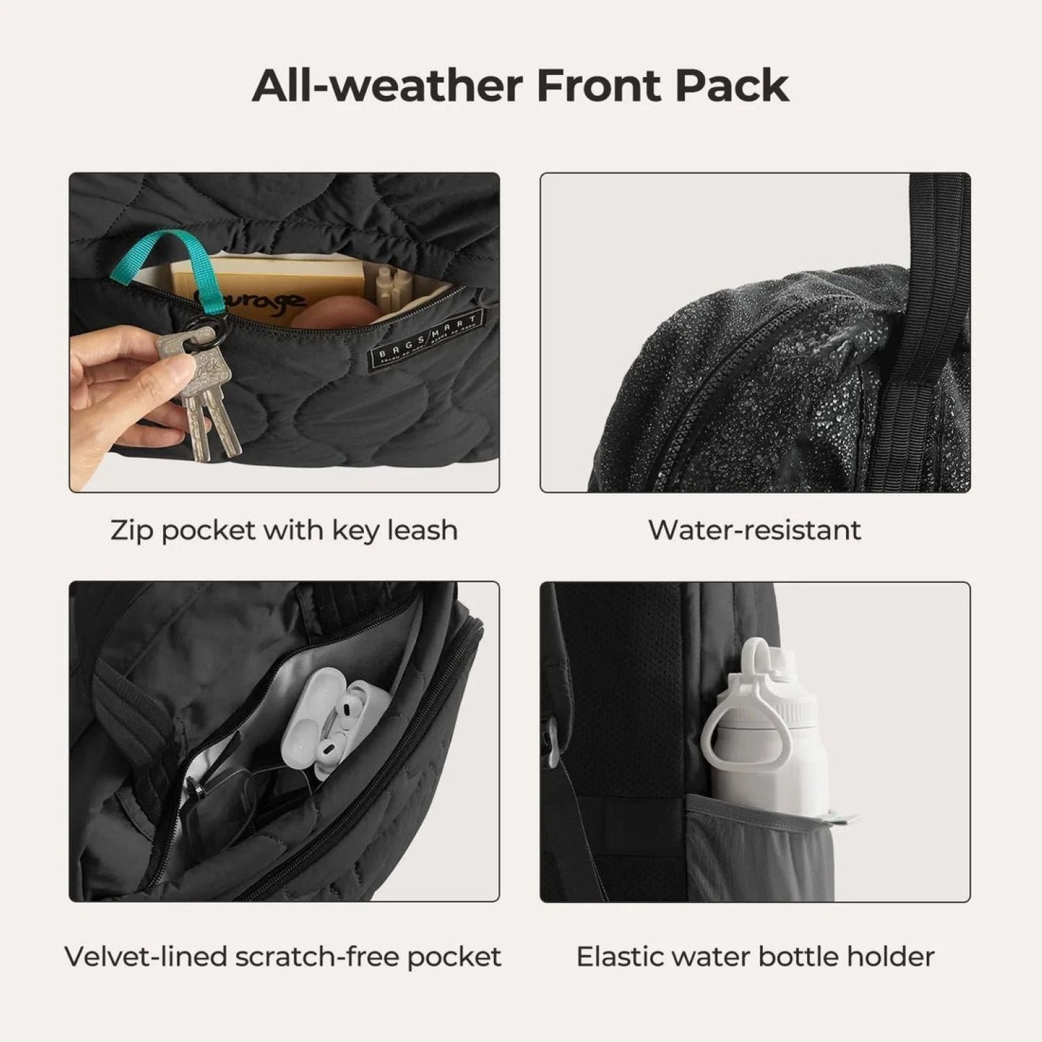 Bagsmart Paz Commute Laptop Backpack 28L