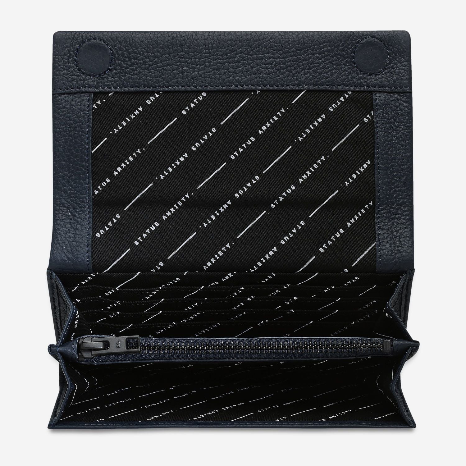 Status Anxiety Nevermind Leather Wallet