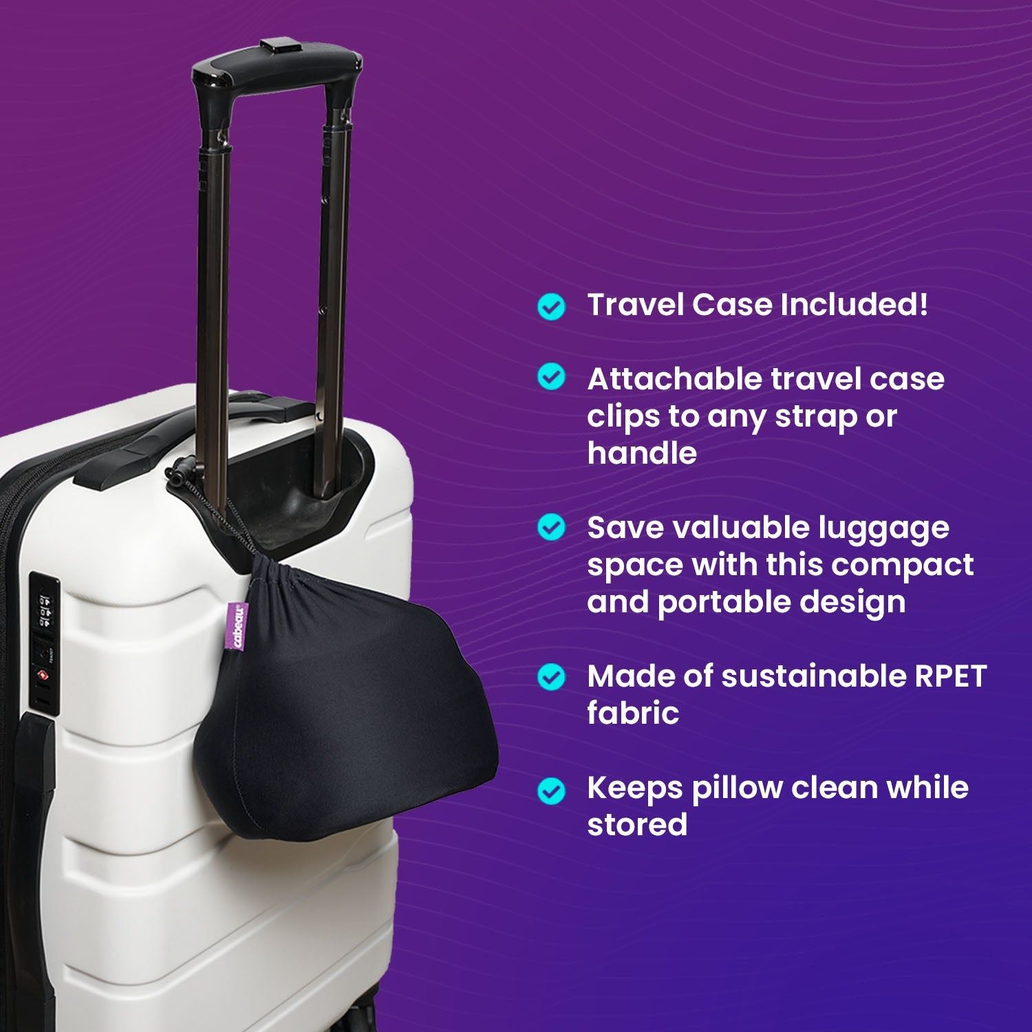 Cabeau Evolution Earth Deluxe Travel Pillow