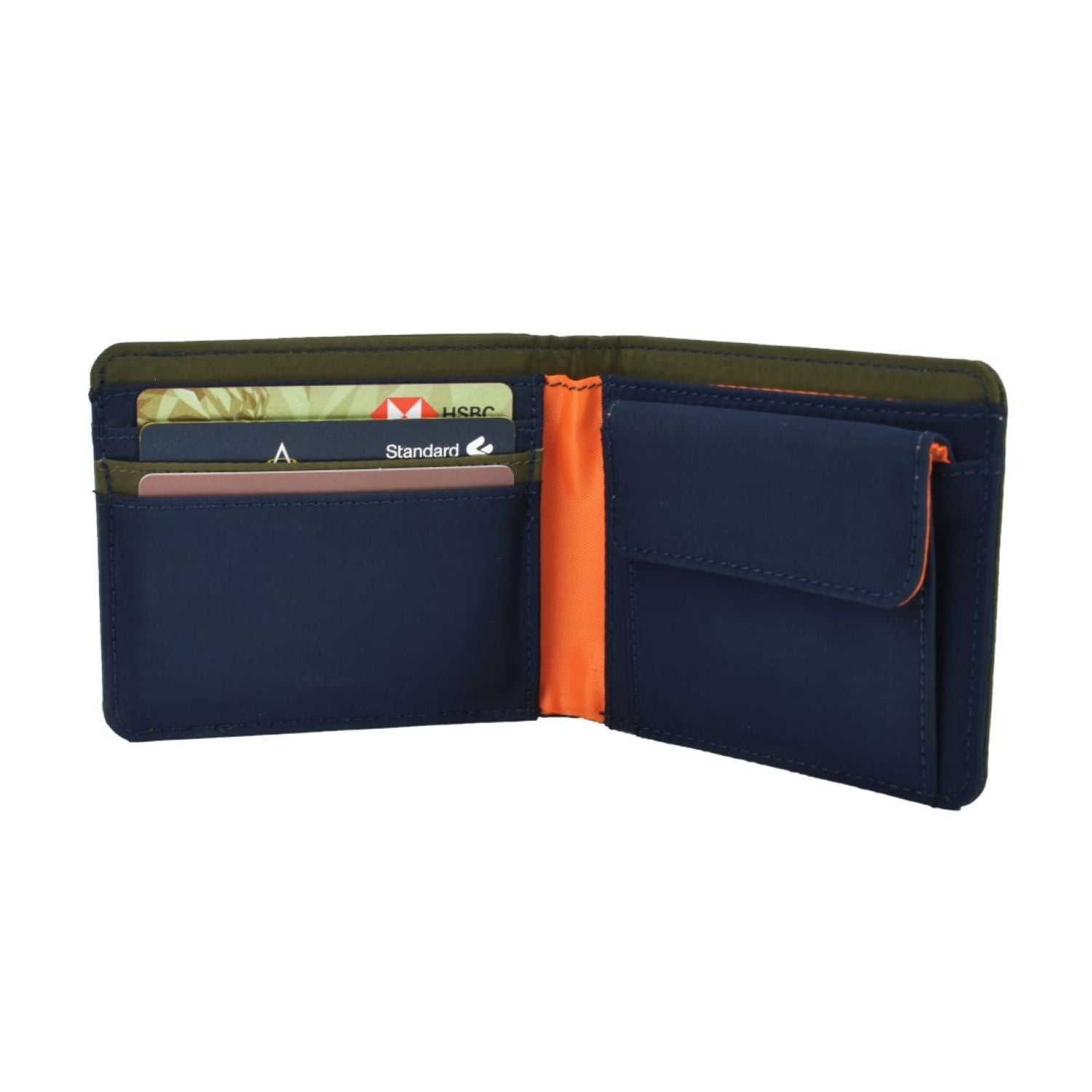 Nifteen London Billfold Taffeta Wallet With Coin Purse