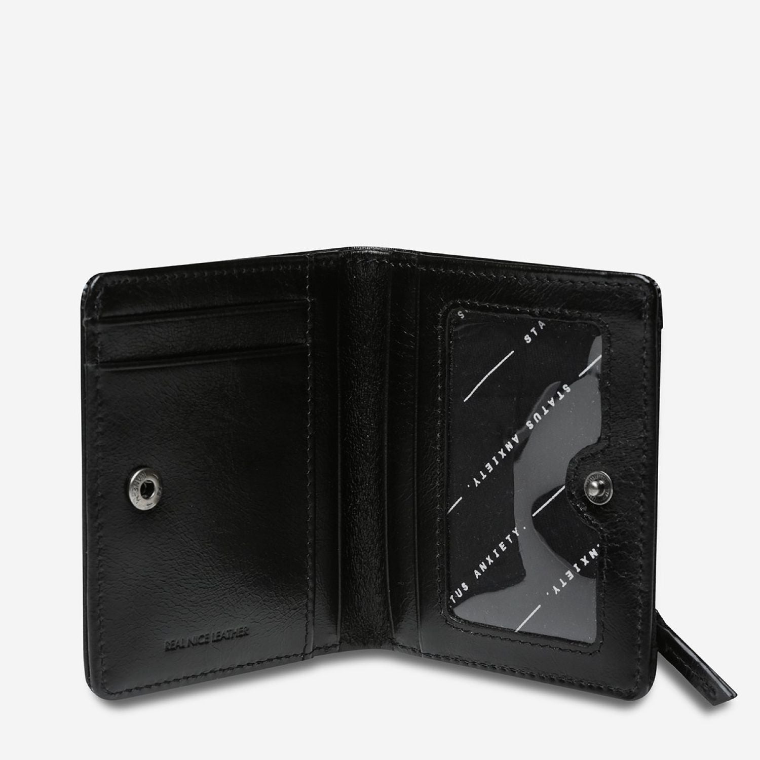 Status Anxiety In Another Life Leather Wallet