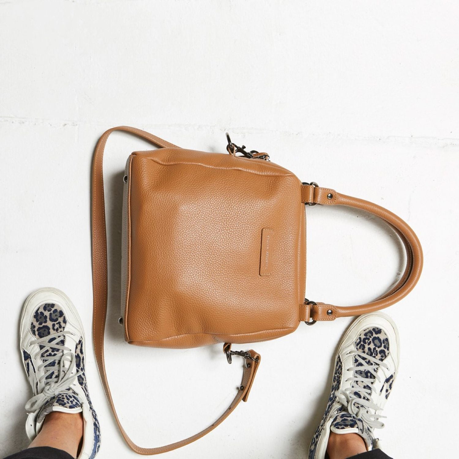 Status Anxiety Last Mountains Leather Crossbody