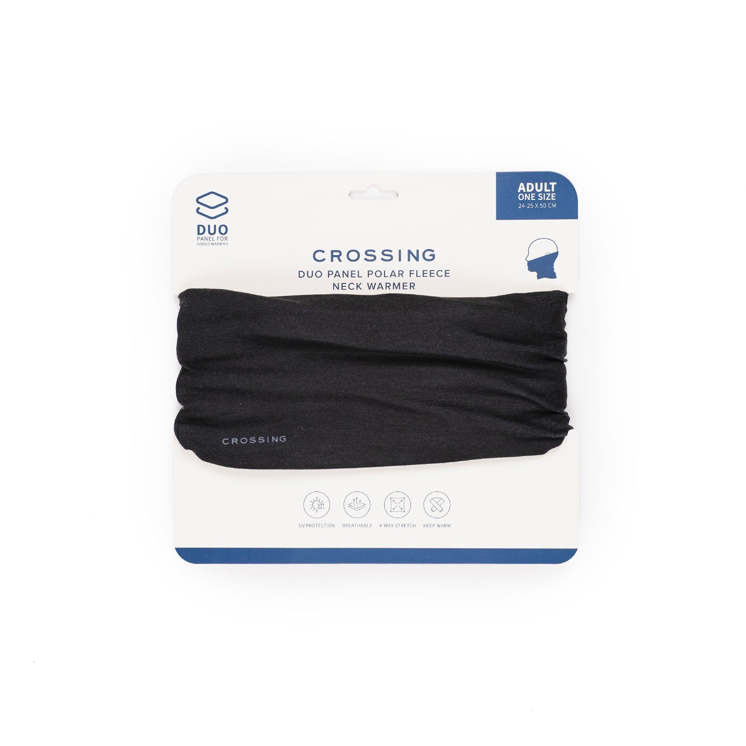 Crossing Duo Polar Fleece Neck Warmer UPF 50+ Sun Protection