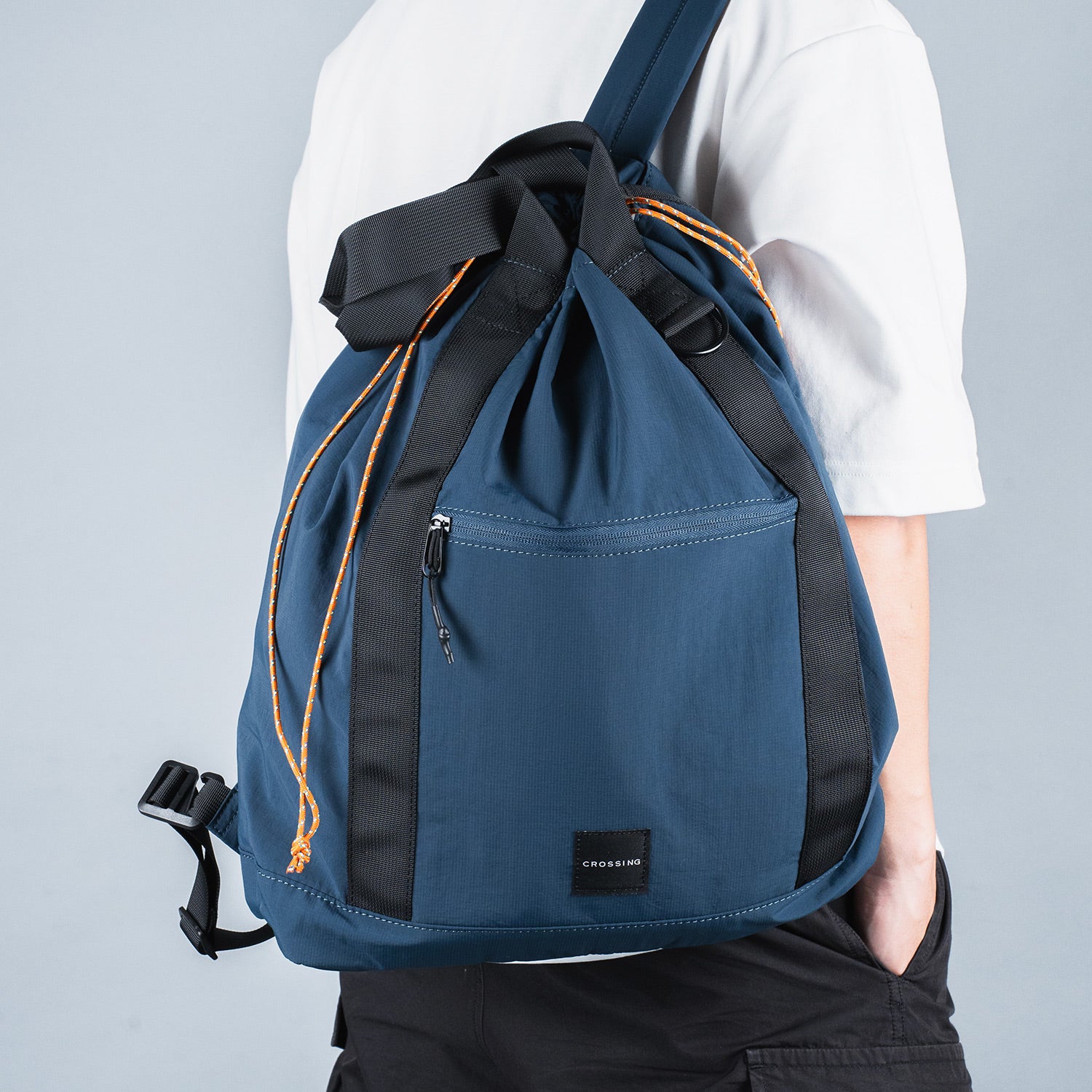 Crossing Jack Drawstring Totepack