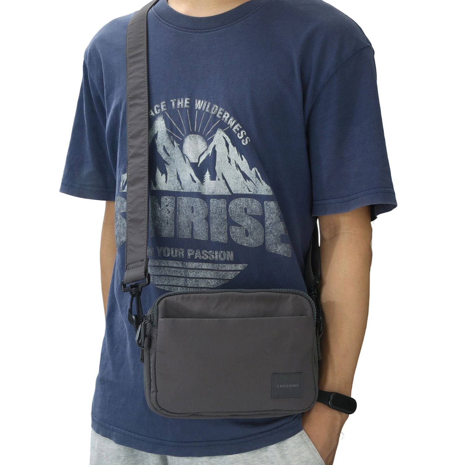 Crossing Sam Anti-Theft RFID Crossbody Bag V2