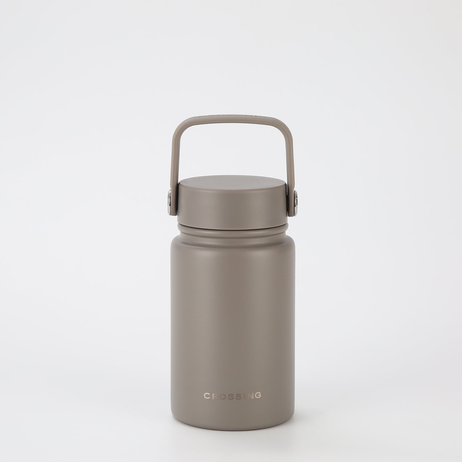 Crossing Urban Ceramic S/S Insulated Flat Cap Bottle With Handle 400ml