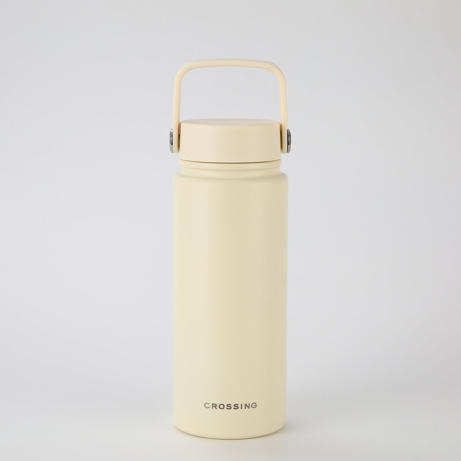 Crossing Urban Ceramic S/S Insulated Flat Cap Bottle With Handle 600ml (SA)