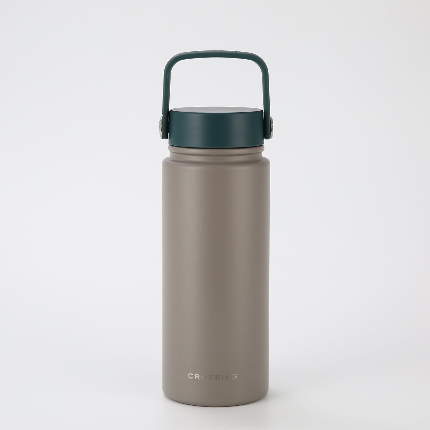 Crossing Urban Ceramic S/S Insulated Flat Cap Bottle With Handle 600ml (SA)