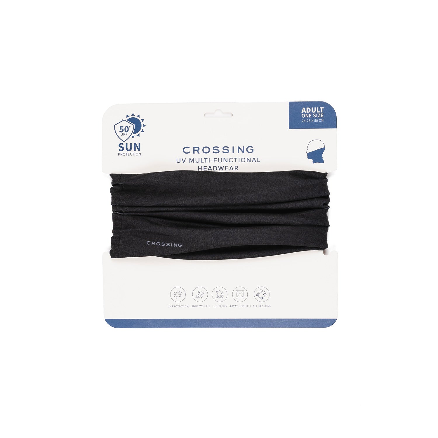 Crossing UV Multi-Functional Headwear UPF 50+ Sun Protection