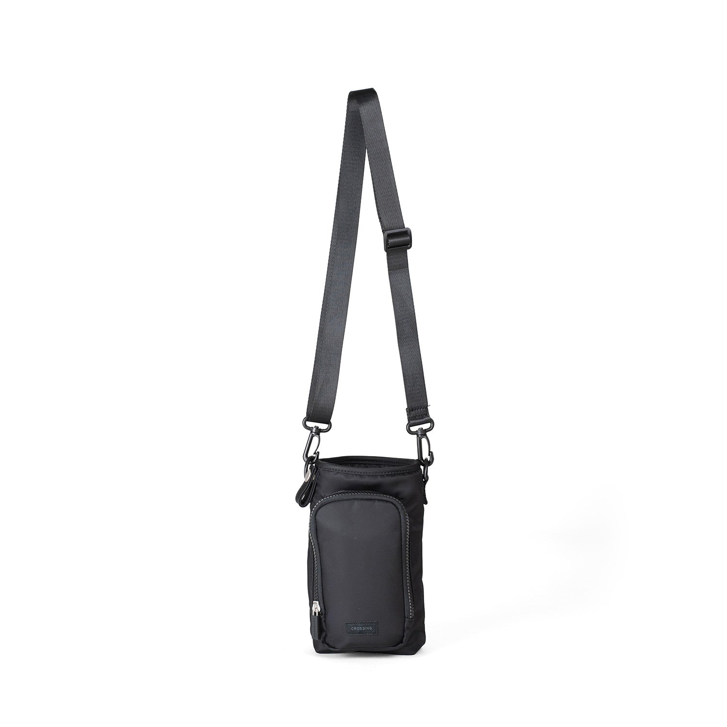 Crossing Water Bottle Crossbody Bag With  Front Pocket 2L