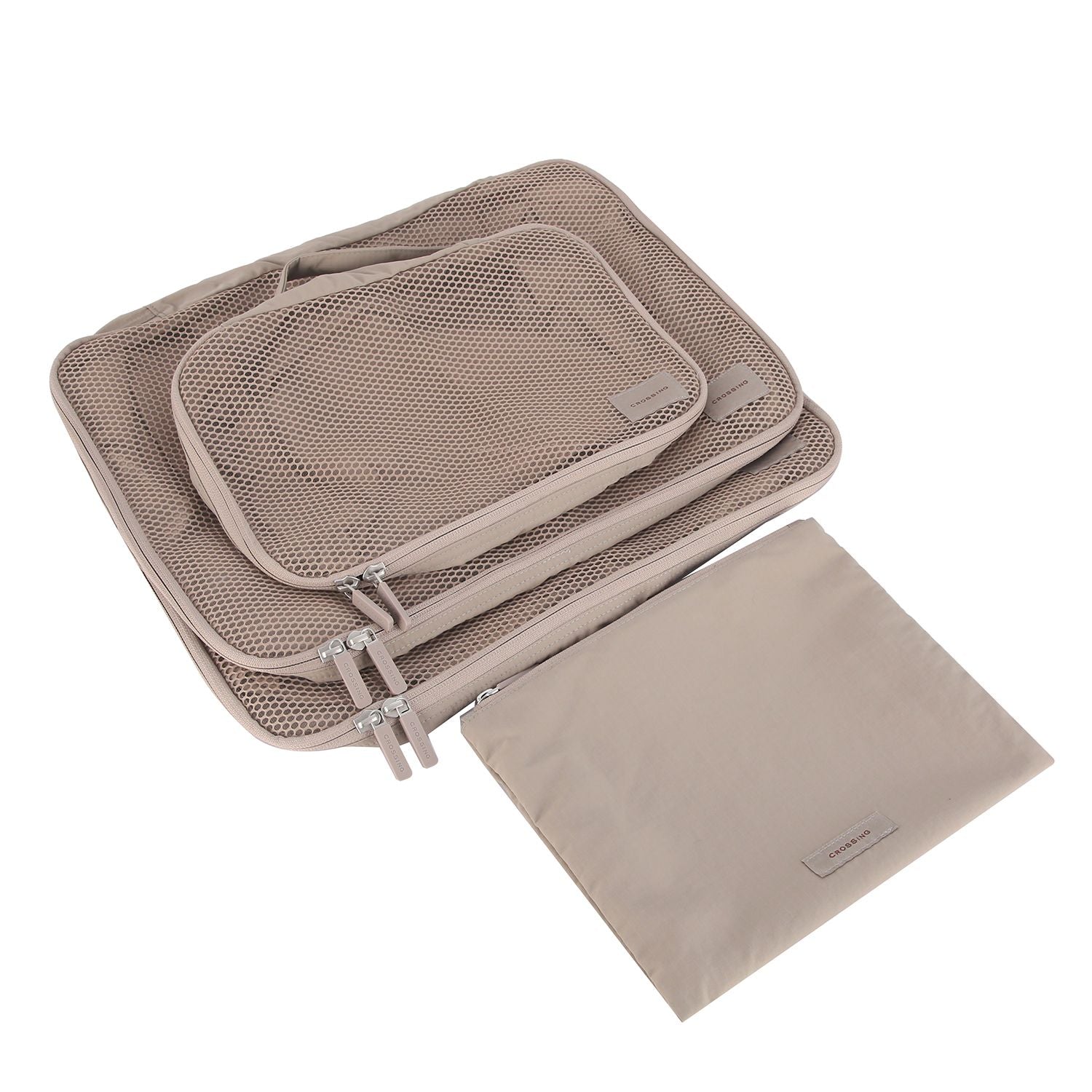 Crossing Waterproof Ripstop Nylon Packing Cube Set (4-Piece Set)