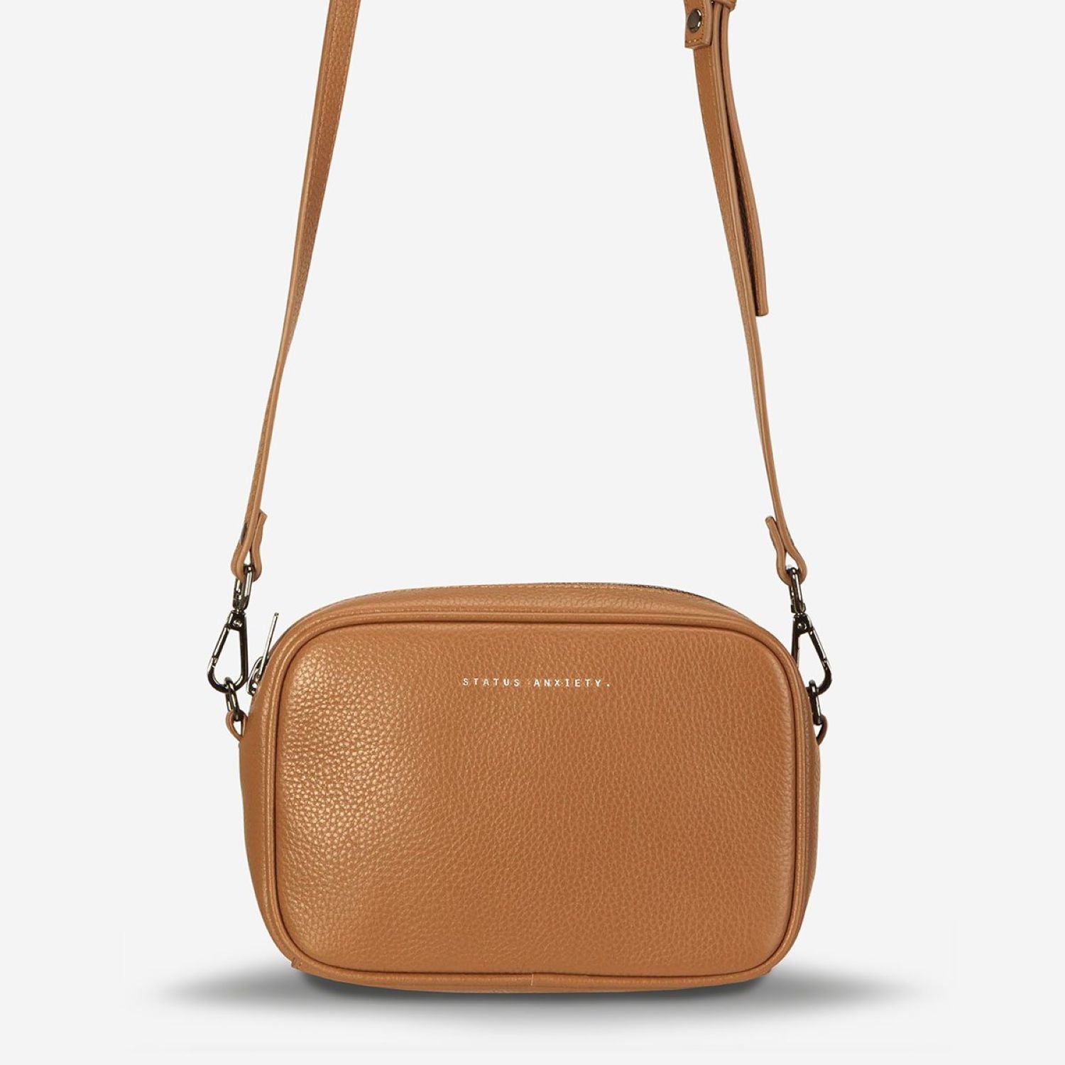 Status Anxiety Plunder Italian Leather Crossbody