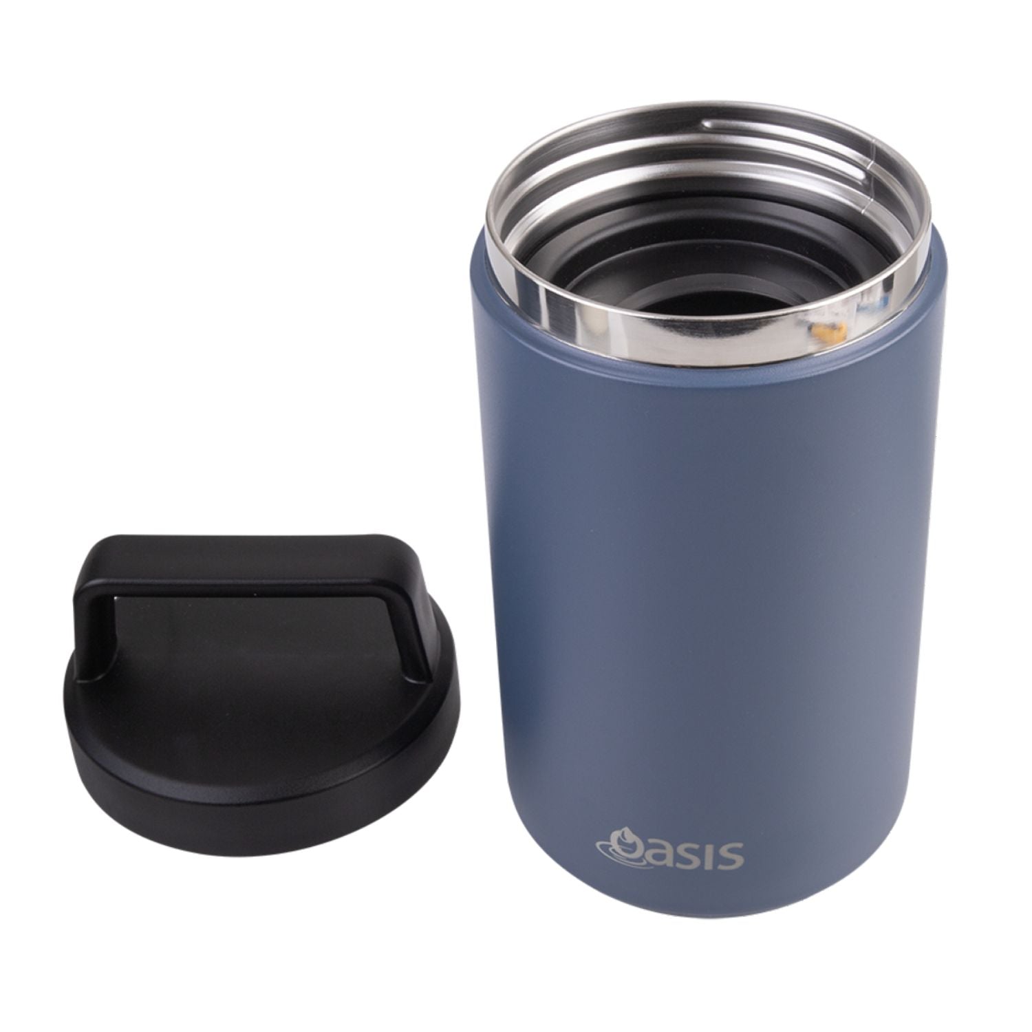 Oasis Stainless Steel Insulated Dual Compartment Food Flask with Handle 700ML | Gifts & Lifestyle, Insulated Food Flask, Travel Accessories | Oasis Bottles-19