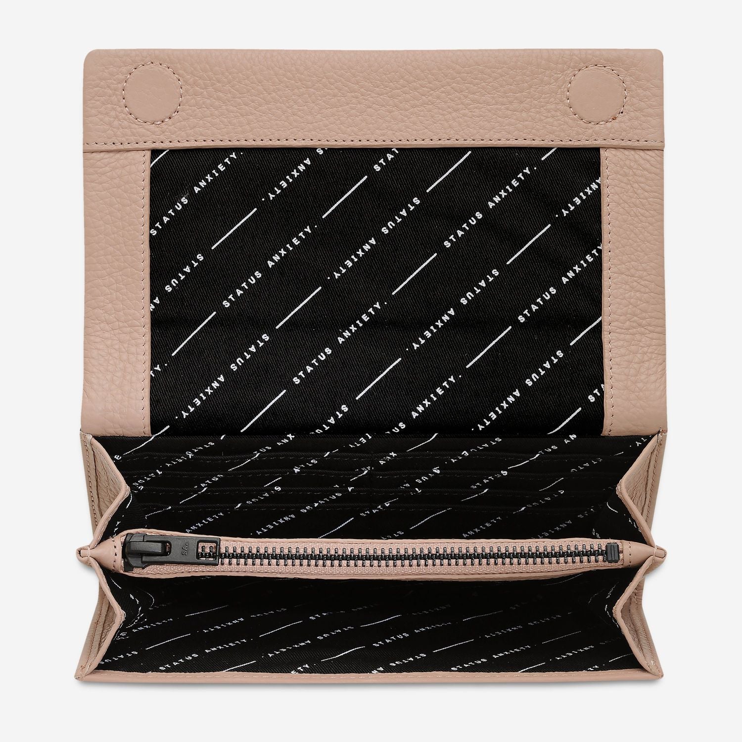 Status Anxiety Nevermind Leather Wallet