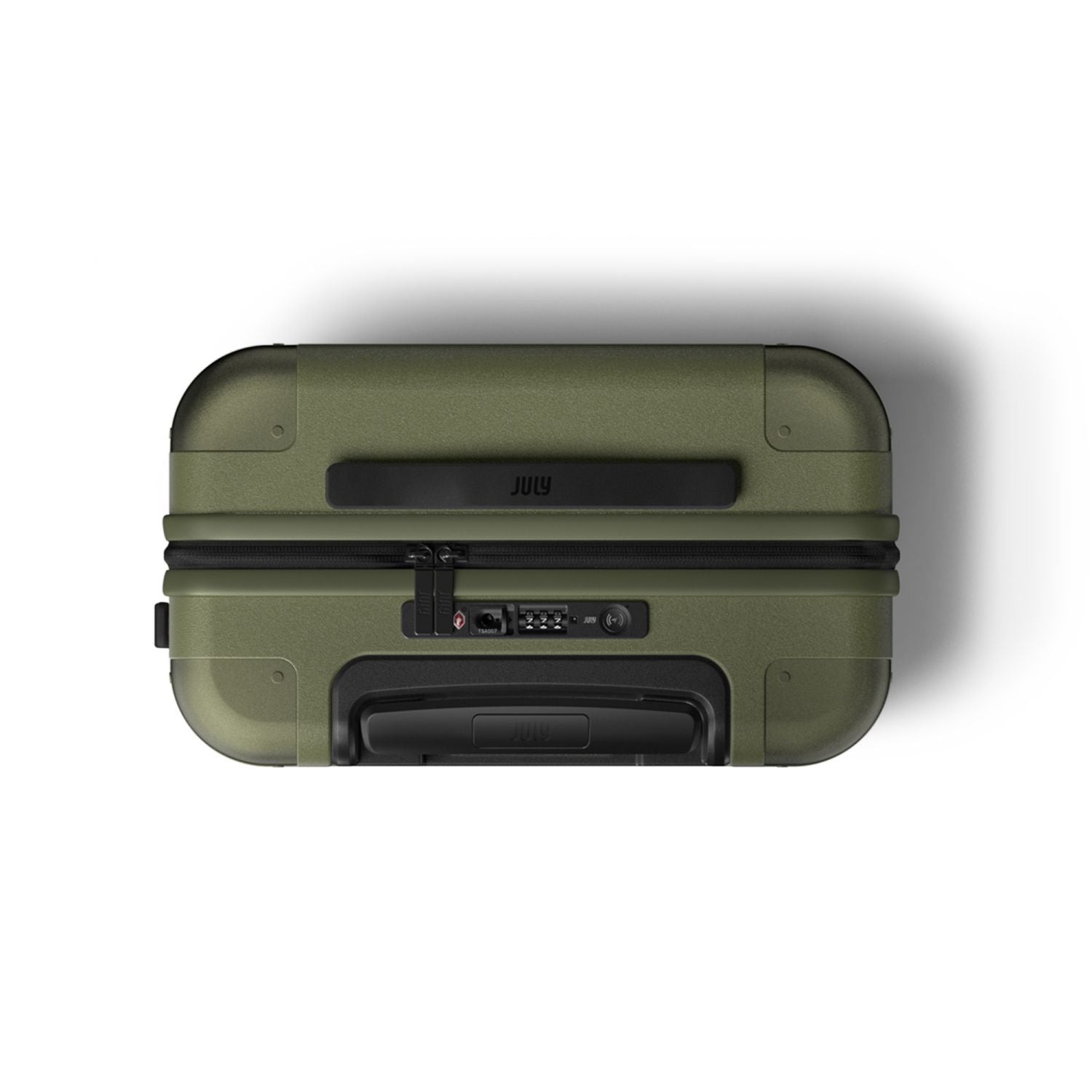 July Carry On Original Polycarbonate  21" Luggage With Casesafe Tracking & Power Bank & Usb/Usb-C Cable