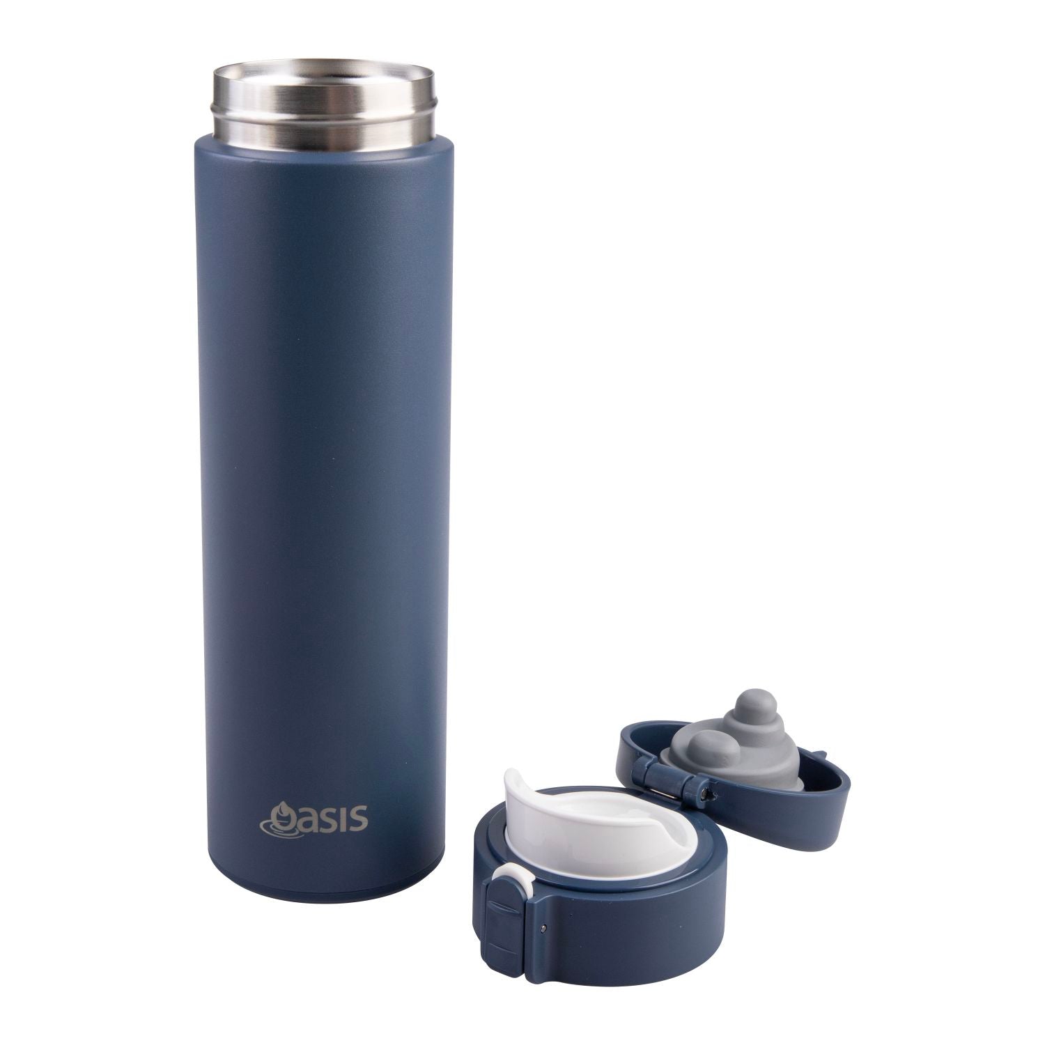 Oasis S/S Flip-Top With Lock Vacuum Flask 480ML