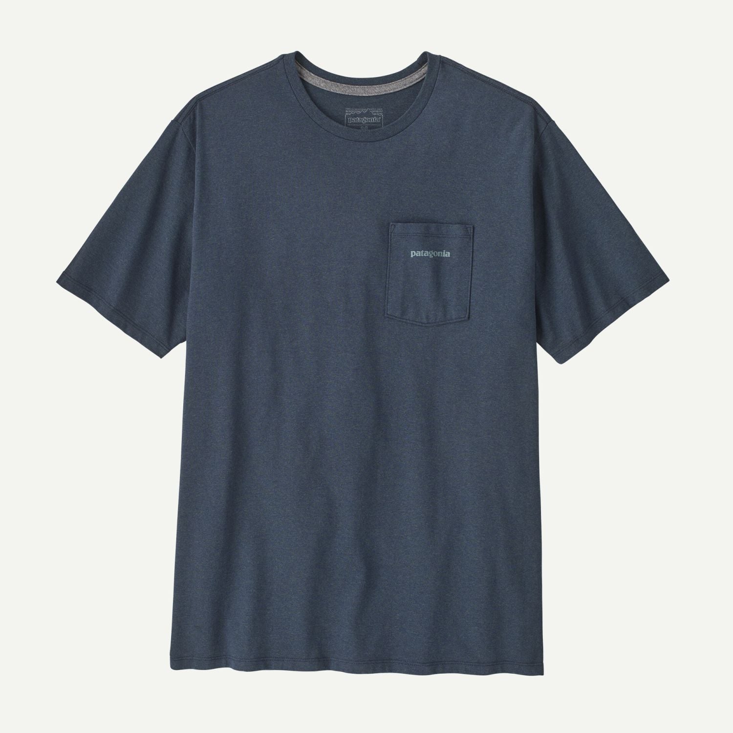 Patagonia Men's Boardshort Logo Pocket Responsibili-Tee® (Summit Blue)
