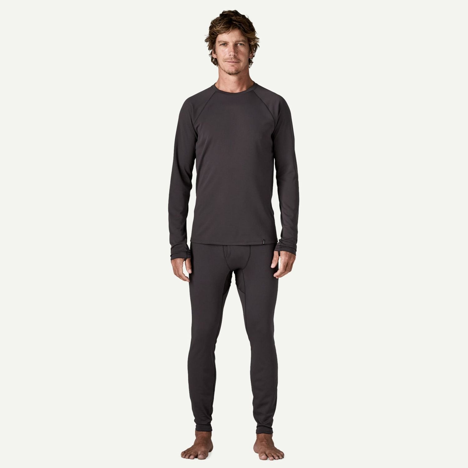 Patagonia Men's Capilene® Midweight Crewneck (Ink Black)