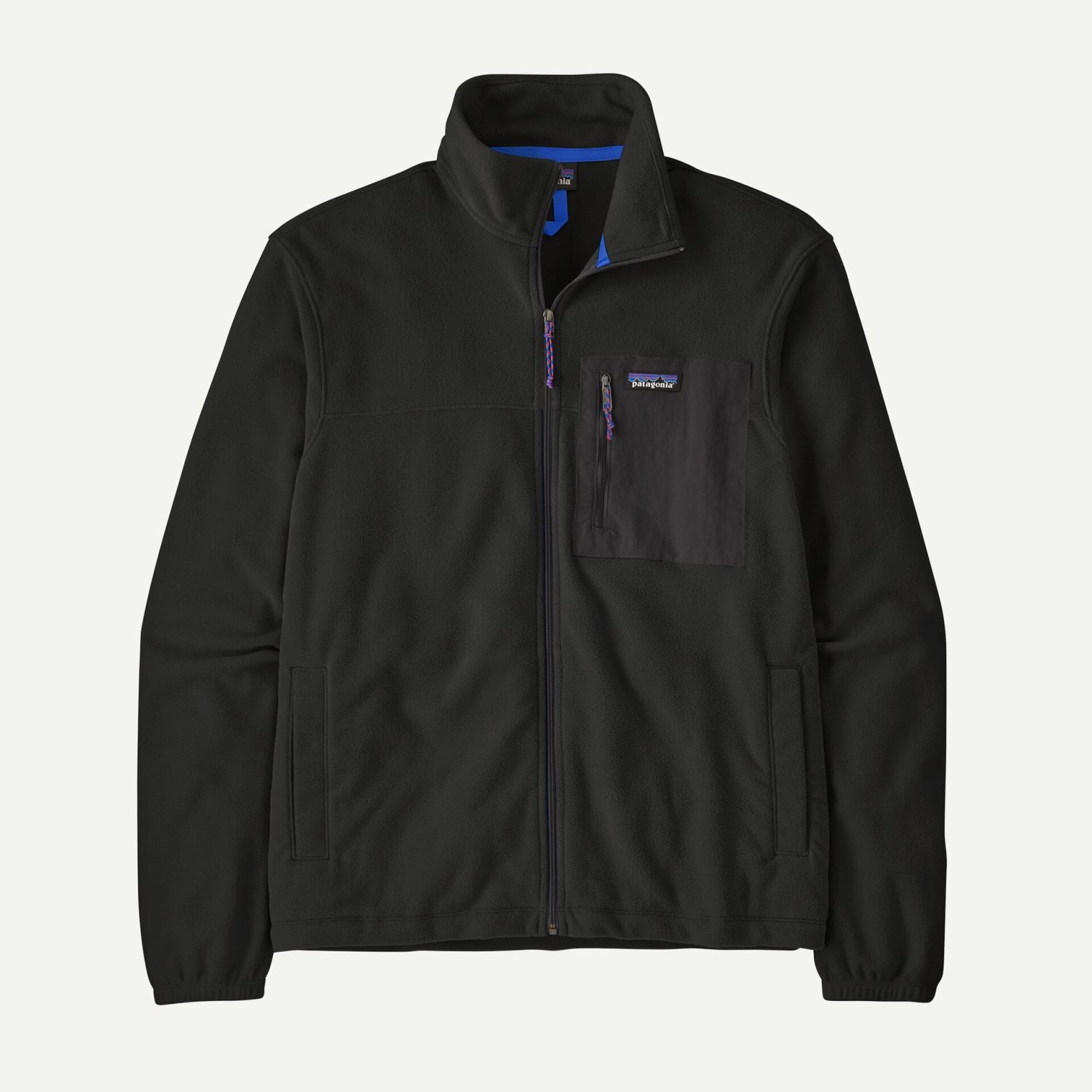 Patagonia Men's Micro D® Fleece Patch Pocket Jacket (Black)