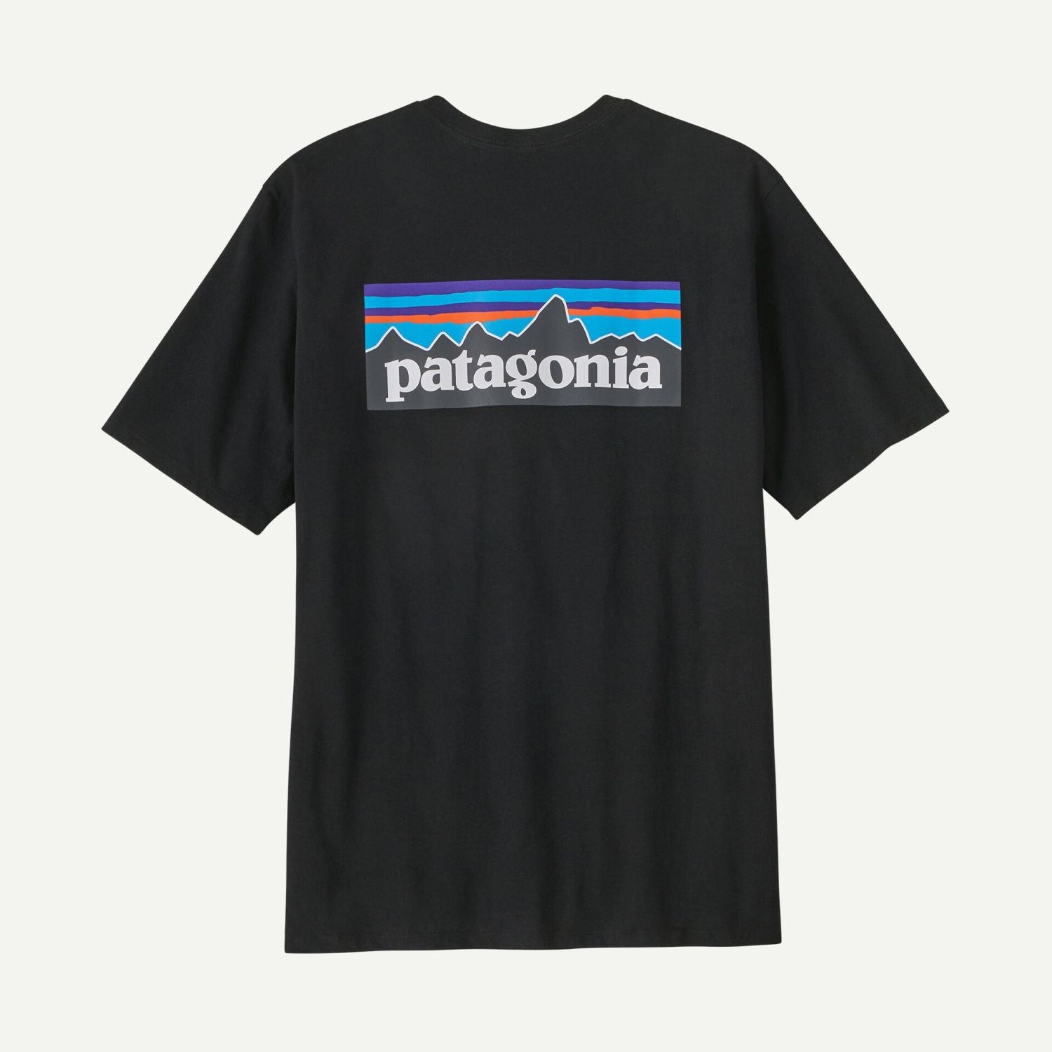 Patagonia Men's P-6 Logo Responsibili-Tee® (Black)