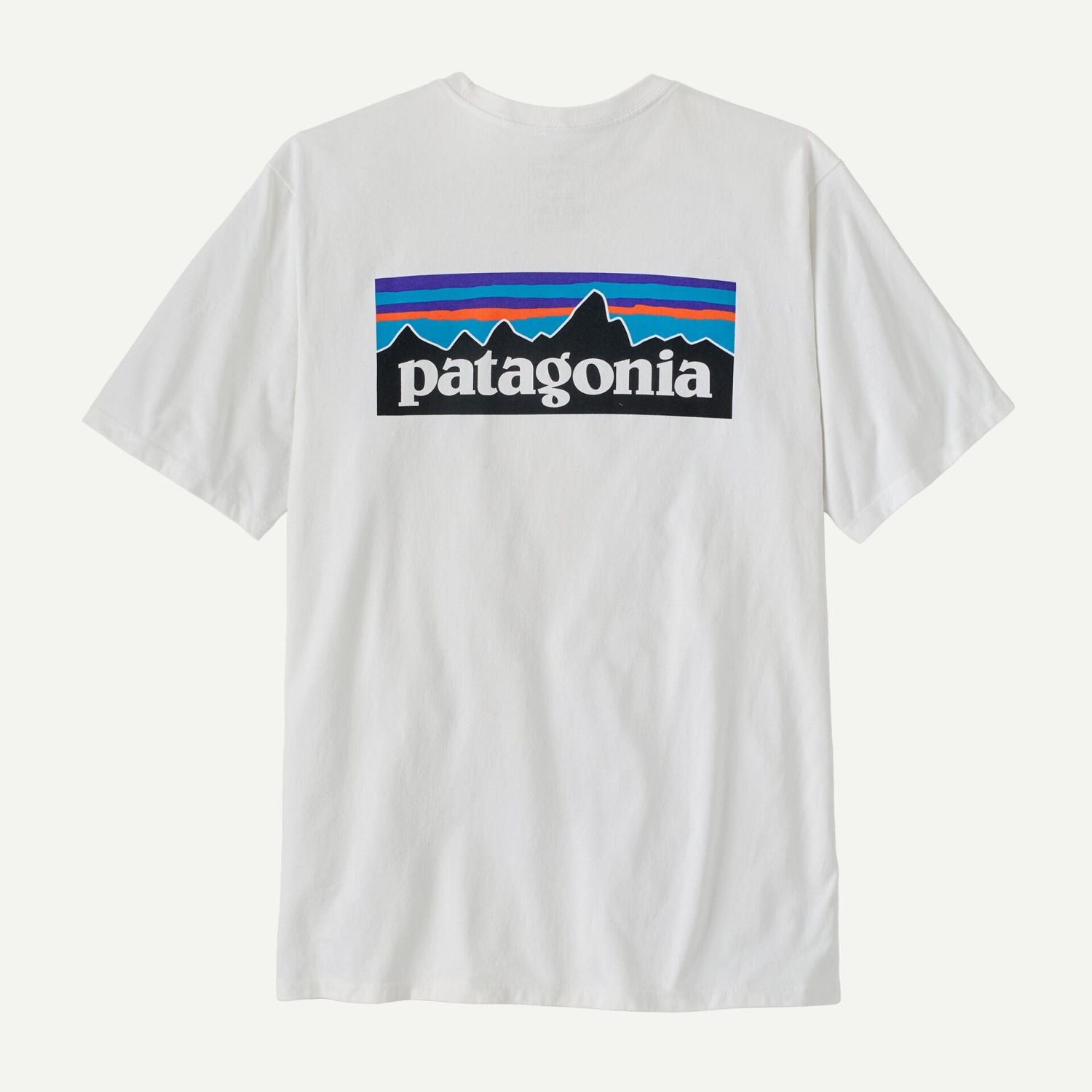 Patagonia Men's P-6 Logo Responsibili-Tee® (Fiber White)