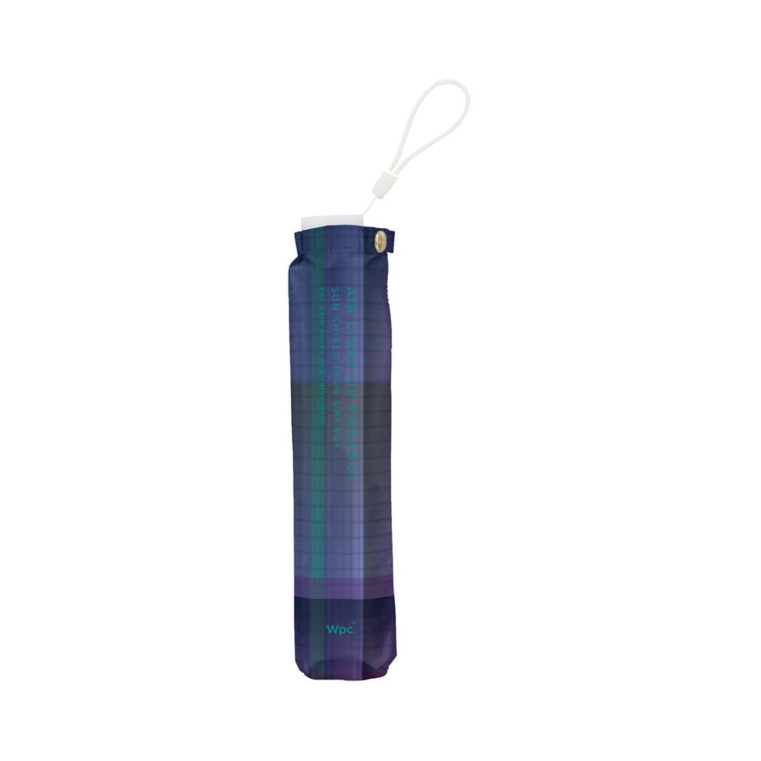 WPC Gradation Check Mini UV Protection UPF 50+ Umbrella 50cm